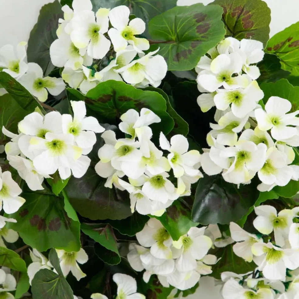 29" UV Resistant Artificial Geranium Hanging Plants, 2ct.
