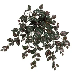 24" UV Resistant Artificial Wandering Jew Hanging Plant (Indoor/Outdoor)- Set of 3
