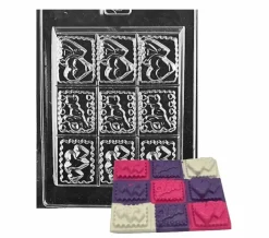 Valentine Chocolate Bar Mold – Food-Safe Plastic