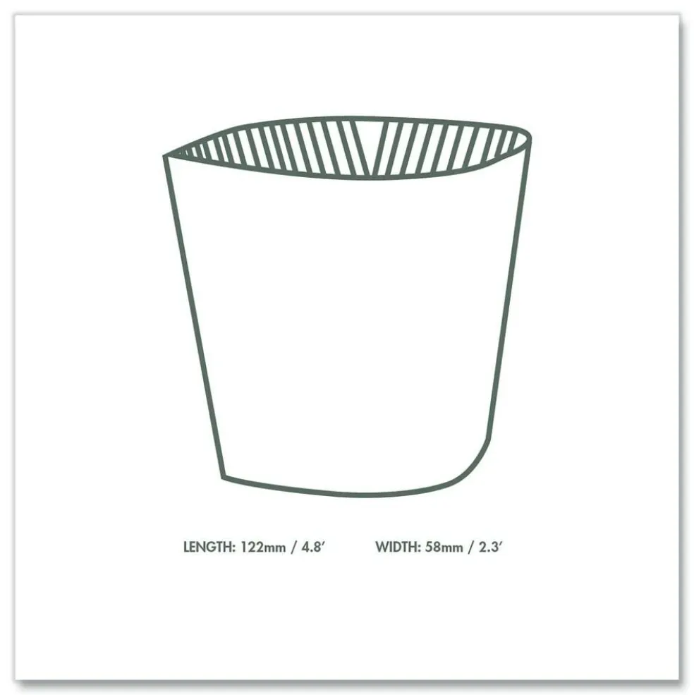 Vegware Compostable Hot Cup Sleeves For 89-Series Hot Cups - Kraft (1000/Carton)