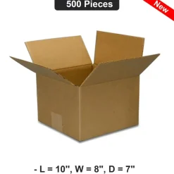 Versatile Packaging Solution Box 10x8x7 Inch