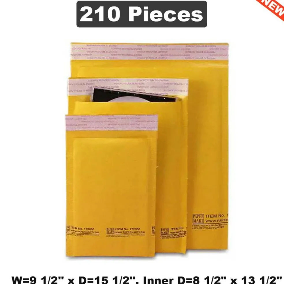 Versatile Shipping & Packing Boxes 9 1/2"x15 1/2" & 8 1/2" x13 1/2" Secure Packaging