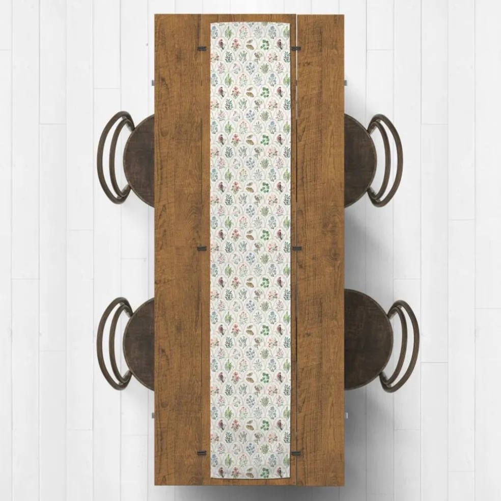 Vintage Florals Twill Table Runner