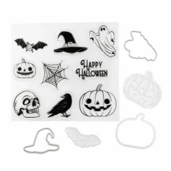 Vintage Spirits Halloween Clear Stamp & Die Set by Recollections™