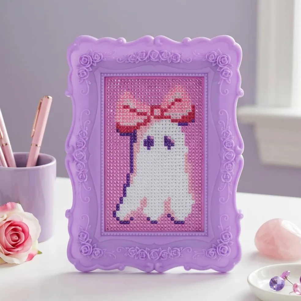 VIVID by Brea Reese® Cutie Ghost Funky Frame Gem Art Kit