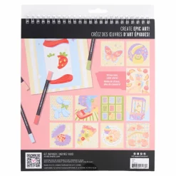 Vivid by Brea Reese® Glitter Color-by-Number Marker Kit