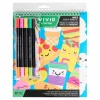 Vivid by Brea Reese® Kawaii Color-by-Number Marker Kit