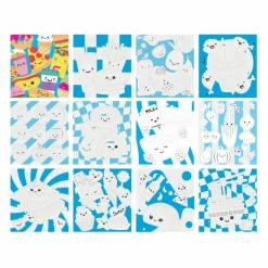 Vivid by Brea Reese® Kawaii Color-by-Number Marker Kit
