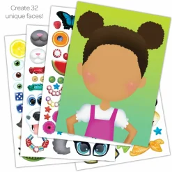 Wacky Faces Sticker Picture Book