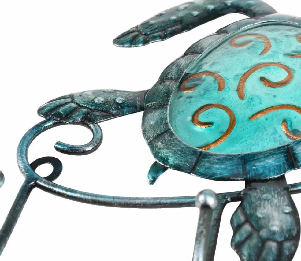 Wall Mounted Key Holder Turtle Wall Hooks Iron Key Hook Rustic Wall Decorative Hook Living Room Bathroom Ornament