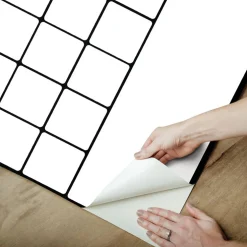 WallPops Black & White Dry Erase Calendar