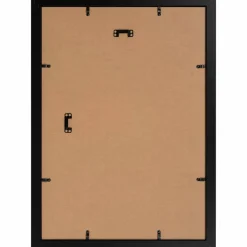 WallsThatSpeak Vertically or Horizontally Hanging Black Picture Frame, 6ct.