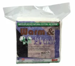 Warm & Plush Luxury Loft 100% Natural Cotton without Scrim