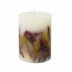 Watercolor Fall Scented Floral Pillar Candle by Ashland®