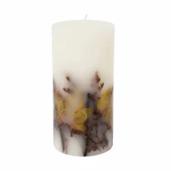 Watercolor Fall Scented Floral Pillar Candle by Ashland®