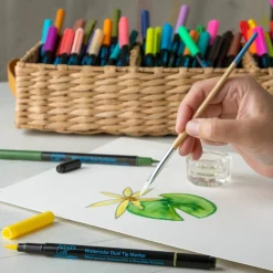 Watercolor 48 Piece Dual-Tip Markers by Artist's Loft™