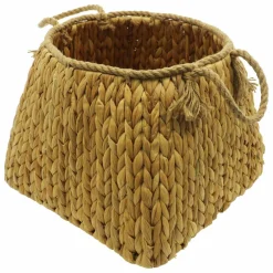 Water Hyacinth Woven Basket by Ashland®