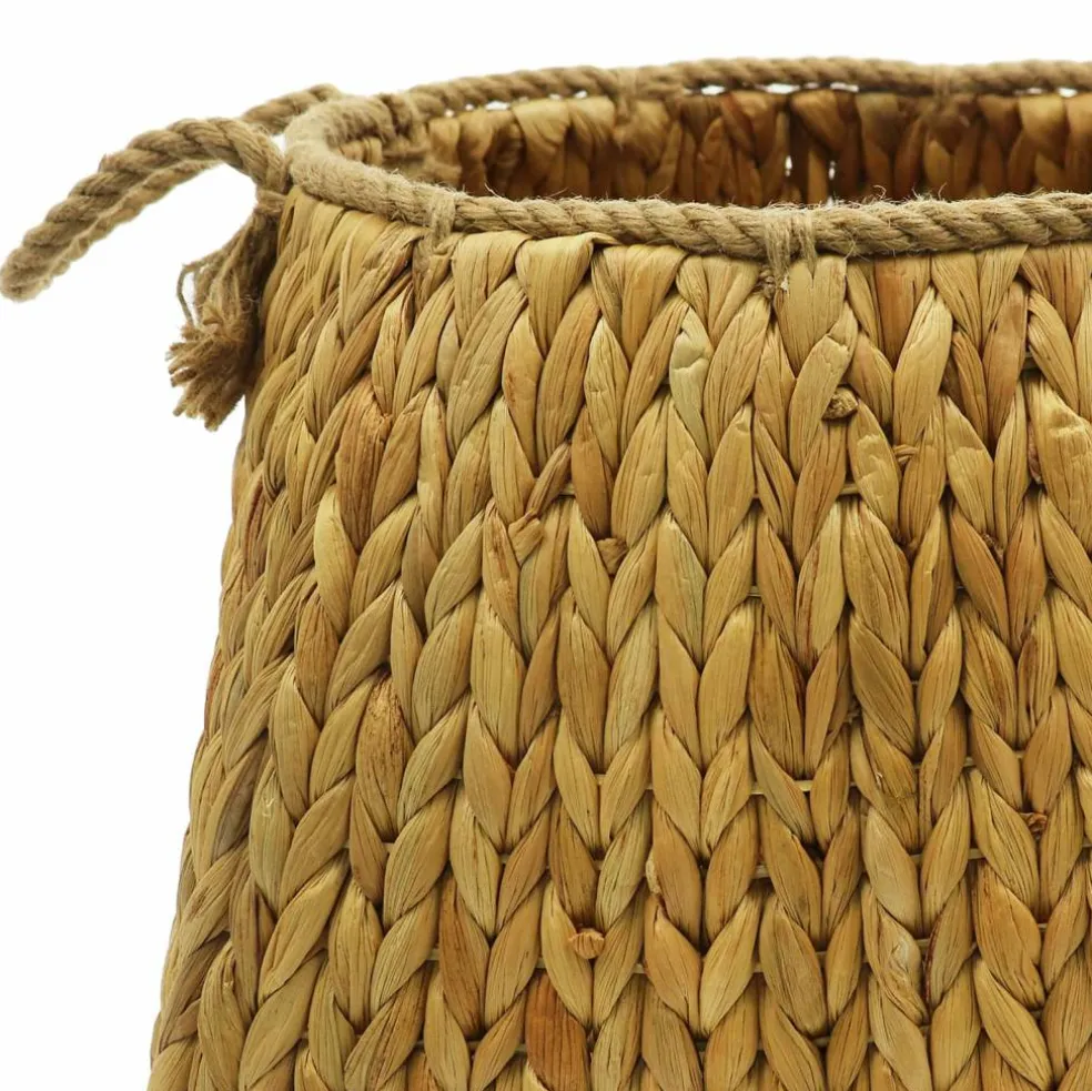 Water Hyacinth Woven Basket by Ashland®