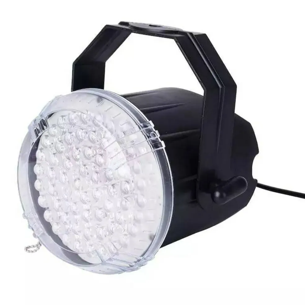 35 Watt White LED Stage Backdrop Strobe Spotlight with Brackets Decorations