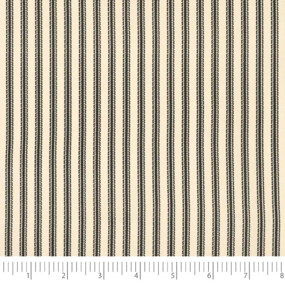 Waverly Timeless Ticking Print Cotton Fabric