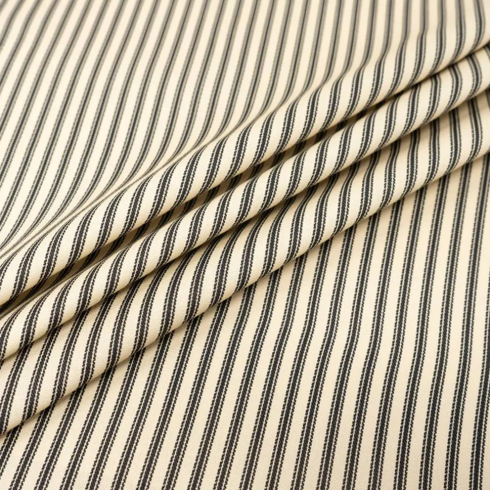Waverly Timeless Ticking Print Cotton Fabric