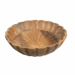 Wavy Mango Wood Bowl by Ashland®