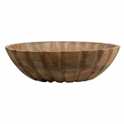Wavy Mango Wood Bowl by Ashland®