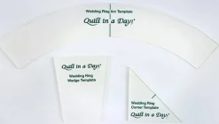 Wedding Ring Template Set by Quilt in a Day