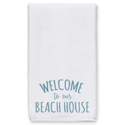 Welcome To The Beach House Tea Towel Set