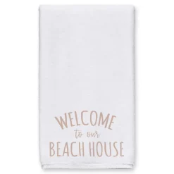 Welcome To The Beach House Tea Towel Set