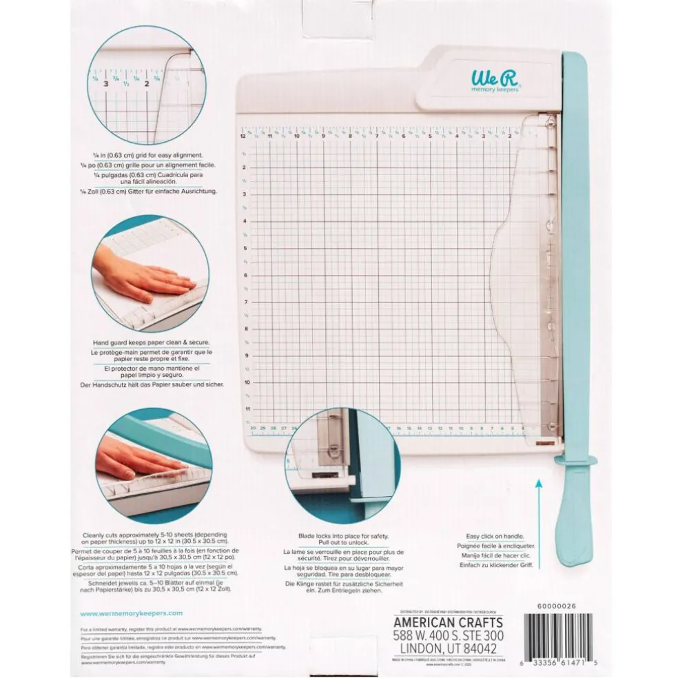 We R Makers Guillotine Trimmer 12"x12" Large 60000026