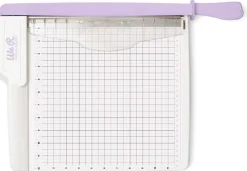 We R Makers Large Guillotine Cutter and Trimmer 12"x12" 60000666 Lilac