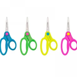 Westcott® KleenEarth® Antimicrobial Scissor Caddy with 24 Pointed 5" Scissors