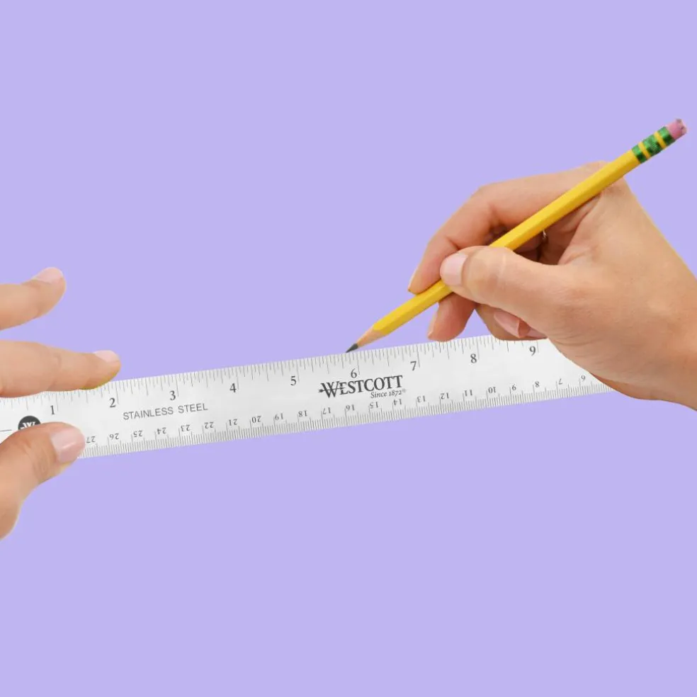 Westcott® Stainless Steel Ruler