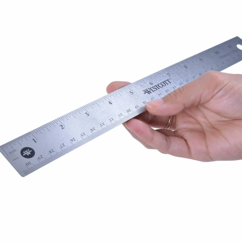 Westcott® Stainless Steel Ruler