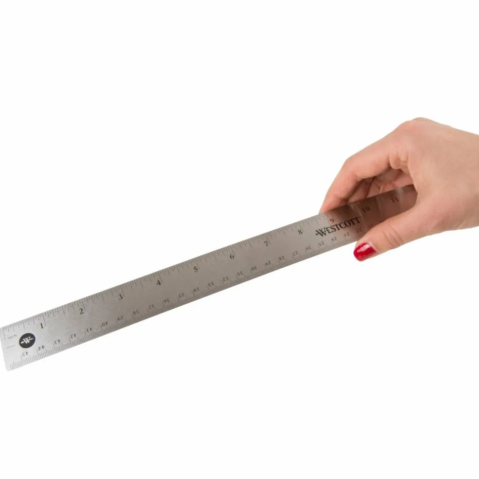 Westcott® Stainless Steel Ruler