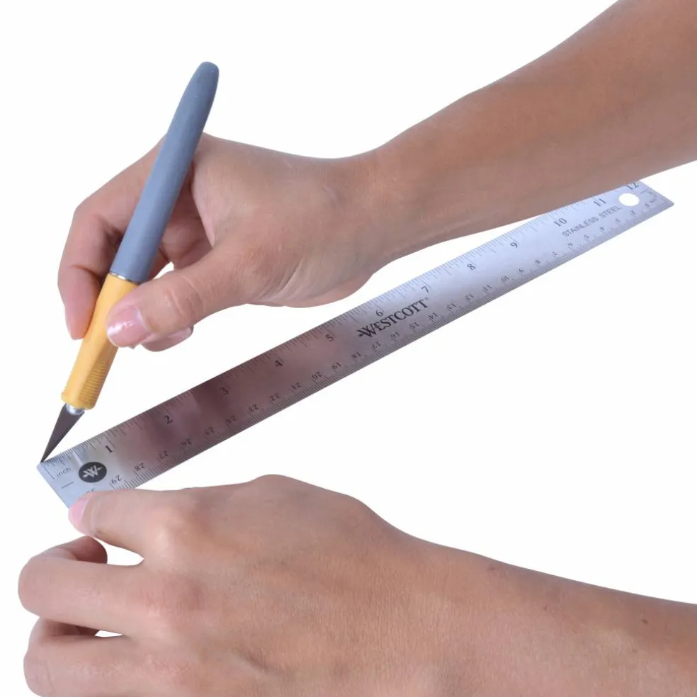 Westcott® Stainless Steel Ruler