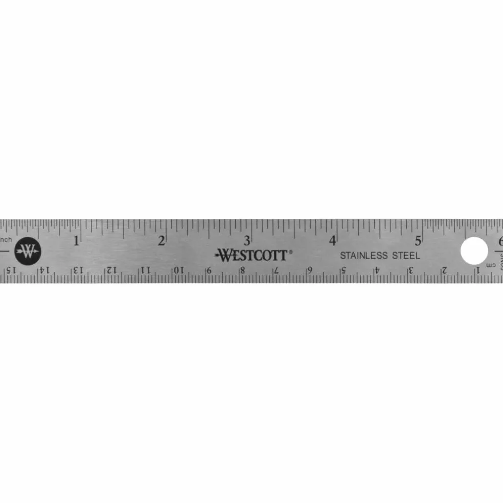 Westcott® Stainless Steel Ruler