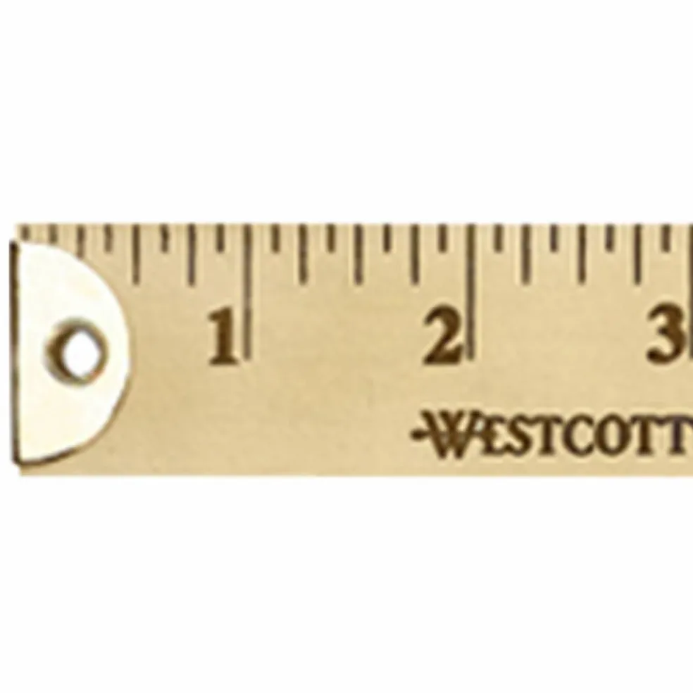 Westcott® Yardstick with Brass Ends