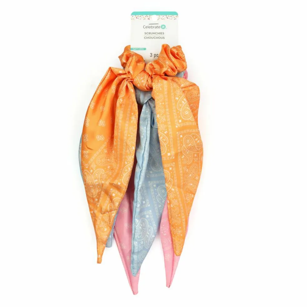 Western Bandana Scrunchies, 3ct. by Celebrate It™