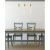 Weston 3 lights pendant in satin gold