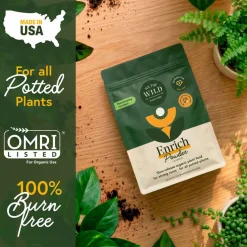 We The WIld™ 8.8oz. Enrich Powder Slow-Release Organic Soil Amendment & Plant Food for Houseplants