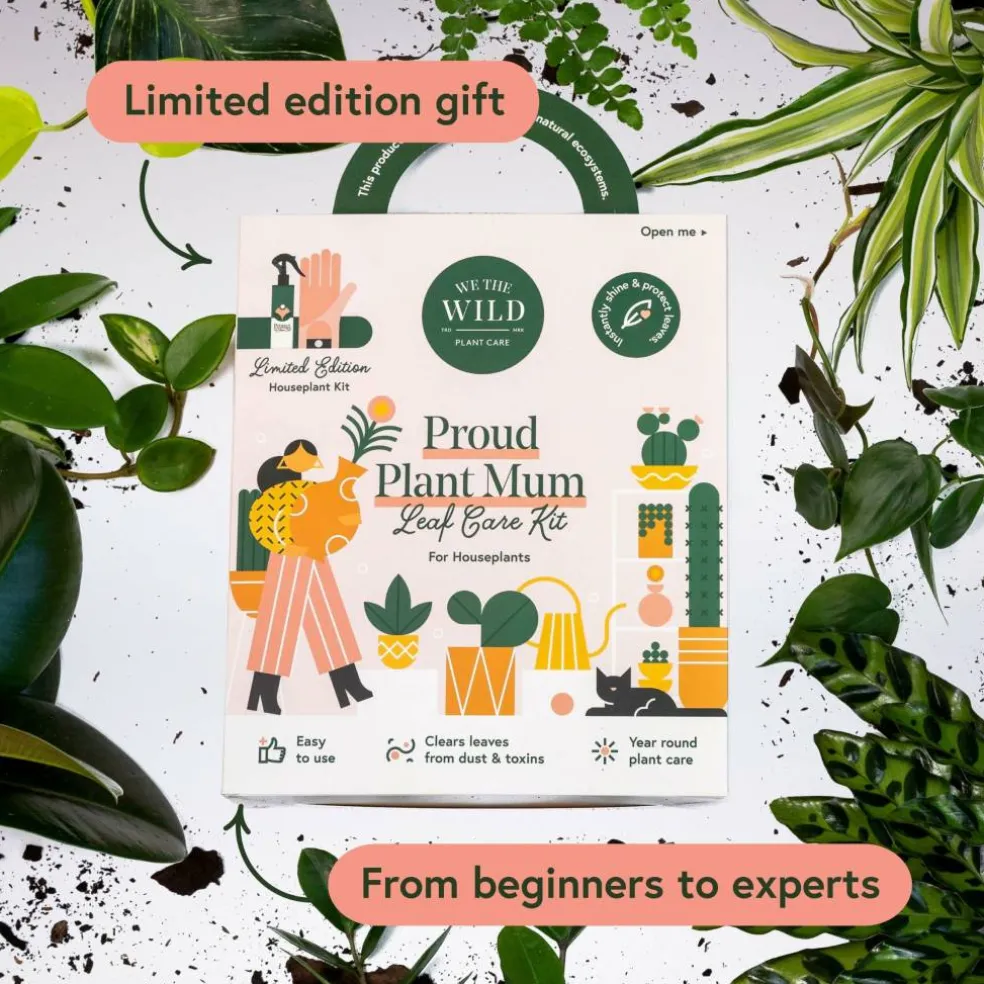 We The Wild™ Proud Plant Mum Leaf Care Kit