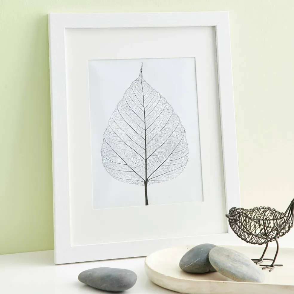 White Belmont Frame with Mat by Studio Décor®