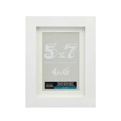 White Belmont Frame with Mat by Studio Décor®