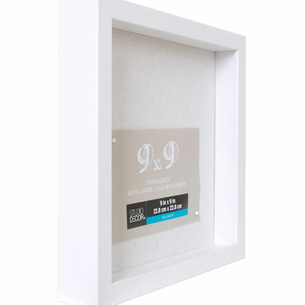 White Belmont Shadow Box by Studio Décor®