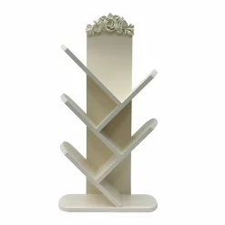 23.75" White Book Rack Tabletop Décor by Ashland®