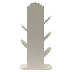 23.75" White Book Rack Tabletop Décor by Ashland®