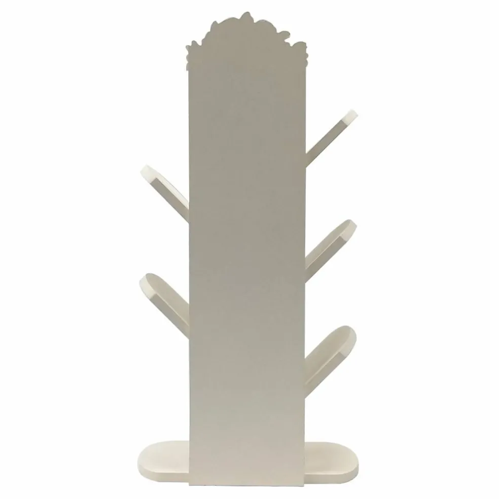23.75" White Book Rack Tabletop Décor by Ashland®