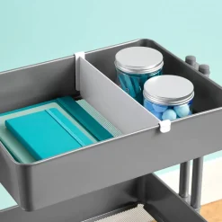 White Cart Tray Dividers by Simply Tidy™, 3ct.
